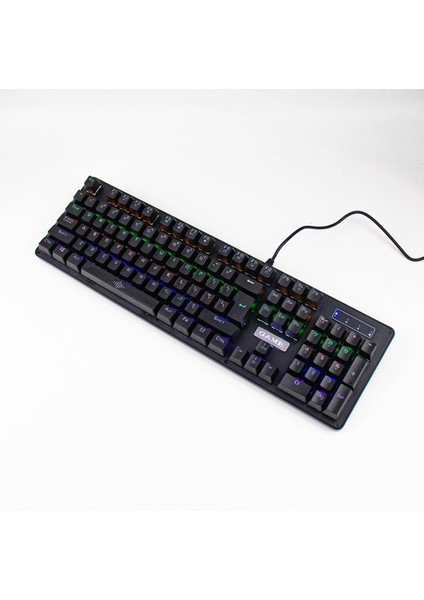 Oyun Klavyesi Mekanik Klavye Rgb Mix Arkadan Aydınlatmalı 104 Tuşlar Yeşil Eksen Klavye Pubg: Go Oyun Dizüstü Bilgisayar (Yurt Dışından) modelleri