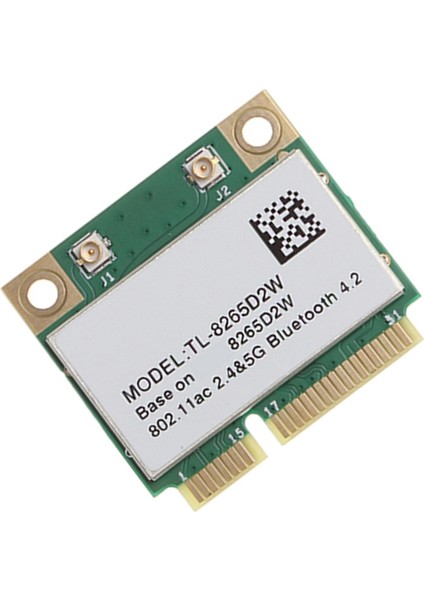 8265 Ac 8265D2W Wifi Kartı 1200 M 2.4/5g Çift Bant Mini Pcıe Bluetooth 4.2 Win7 Win 8 Win 10 Için (Yurt Dışından)