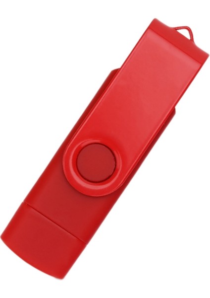 Flash Disk, Oksitlenmiş Klips (Usb+Tip C) 3.0 16GB Flash Bellek U Disk, Android Cihaz/pc/tablet/(Kırmızı) (Yurt Dışından)