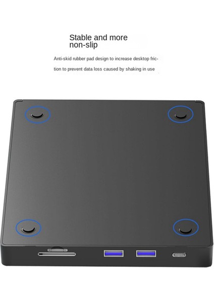 Masaüstü ve Dizüstü Bilgisayarlar Için Harici Mobil Optik Sürücü Evrensel Usb/type-C/sd/tf Kart Okuma ve Yazma (Yurt Dışından) fiyatları