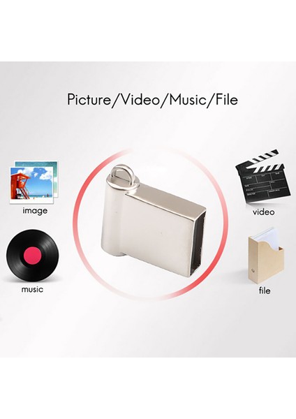 USB Flash Sürücü 4M-20M USB 2.0 Mini Taşınabilir Yüksek Hızlı Memory Stick USB Flash Sürücü U Disk(8g) (Yurt Dışından)