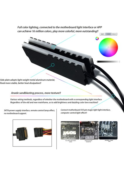 Ram Bellek Soğutucu Yelek 5 V 3pin Argb Masaüstü Bilgisayar Ram Soğutma Isı Emici Radyatör Bilgisayar Anakart Bellek Için (Yurt Dışından) indirimleri