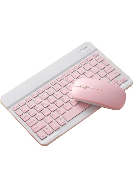 Android/ıos/windows Için Cep Telefonları ve Tabletler Için Kablosuz Bluetooth Klavye ve Fare Seti 78 Tuşlu Klavye 2.4g (Yurt Dışından)