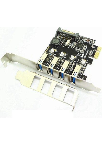 Bilgisayar Usb3.0 Genişletme Kartı Dört Bağlantı Noktalı Pcı-E - Usb3.0 Arka 4 Bağlantı Noktalı Genişletme Kartı Çipi (Yurt Dışından) modelleri