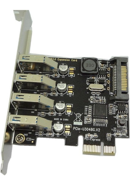 Bilgisayar Usb3.0 Genişletme Kartı Dört Bağlantı Noktalı Pcı-E - Usb3.0 Arka 4 Bağlantı Noktalı Genişletme Kartı Çipi (Yurt Dışından) indirimleri