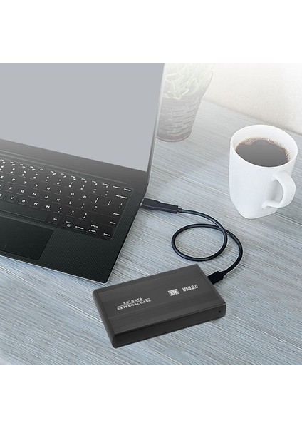 3,5 Inç USB 2.0 Sata Harici HDD Disk Sabit Disk Muhafaza Kasa Kapağı Harici Saklama Kutusu (Ab Tak USB 2.0) (Yurt Dışından)