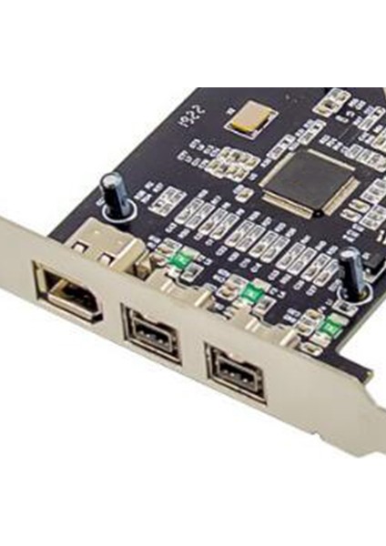 Pcı-E 3 Bağlantı Noktaları 1394A 1394B Firewire 800 Genişletme Kartı Pcı-Express Denetleyici Adaptör Kartı Masaüstü Bilgisayar Için (Yurt Dışından)