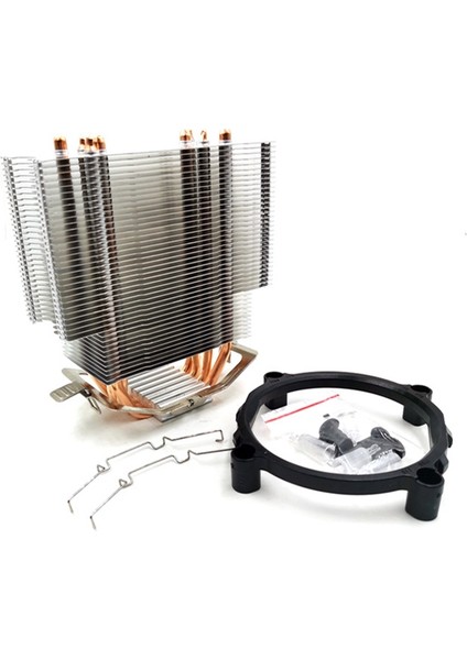 12 cm Cpu Soğutucu Fansız 4 Isı Borusu Cpu Soğutucu 775/1150/1155/1156/1366 Için Amd Tümü (Yurt Dışından) fırsatları