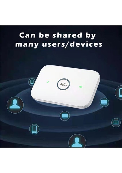 4g Mifi Cep Wifi Yönlendirici 150 Mbps Wifi Modem Araba Mobil Wifi Kablosuz Hotspot Yuvası ile Kablosuz Mifi (Yurt Dışından)