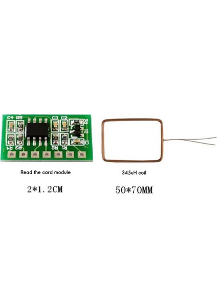 125KHZ Modül Antenli Kablosuz Kimlik Kartı Okuyucu Modülü. Otopark Erişim Kontrol Kartı Okuyucusu Için Seyirci Makinesi (Yurt Dışından)