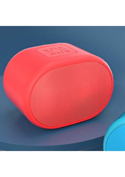 Taşınabilir Bluetooth Hoparlör Subwoofer Stereo Oynatıcılı Kablosuz Hoparlör Mini Bilgisayar Hoparlör Kartı Ses (Kırmızı) (Yurt Dışından) modelleri