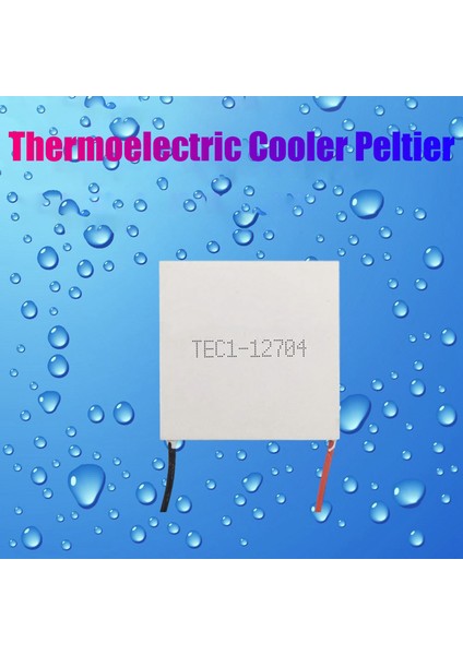 TEC1-12704 Termoelektrik Soğutucu Peltier 30MMX30MM Tec1 12704 Elemanları Modülü 12V4A Soğutma Peltier (Yurt Dışından)