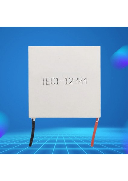 TEC1-12704 Termoelektrik Soğutucu Peltier 30MMX30MM Tec1 12704 Elemanları Modülü 12V4A Soğutma Peltier (Yurt Dışından)