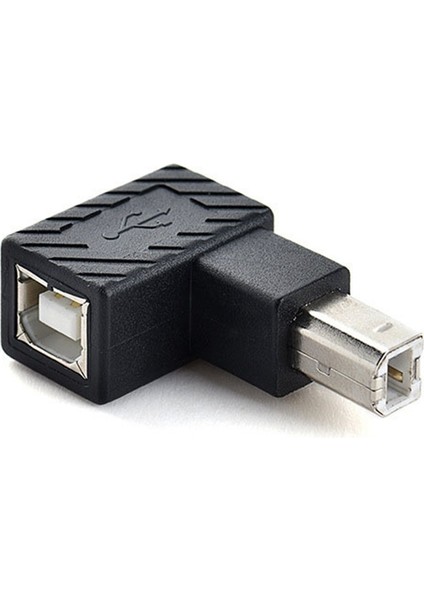 USB 2.0 Tip B Baskı Bağlantı Noktası Adaptörü Dönüştürücü 90 Derece Sağ Açı Fiş Genişletici Jack Erkek Kadın Yazıcı Tarayıcı Için (Yurt Dışından) fiyatları