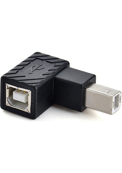 USB 2.0 Tip B Baskı Bağlantı Noktası Adaptörü Dönüştürücü 90 Derece Sağ Açı Fiş Genişletici Jack Erkek Kadın Yazıcı Tarayıcı Için (Yurt Dışından) modelleri