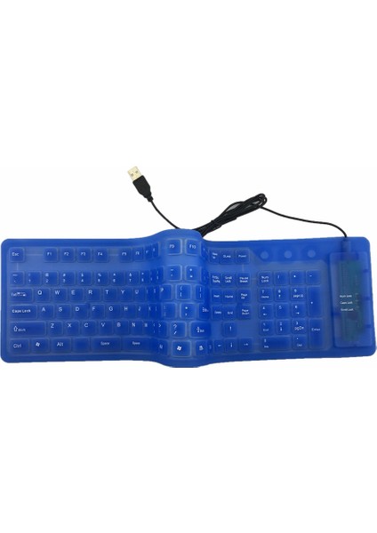 Bilgisayar 109 Klavye USB Sessiz Sessiz Yumuşak Klavye 1,4 Metre Uzunluğunda Sessiz Klavye (Boyut: 109 Tuş) (Yurt Dışından)