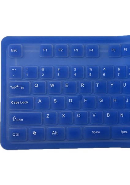 Bilgisayar 109 Klavye USB Sessiz Sessiz Yumuşak Klavye 1,4 Metre Uzunluğunda Sessiz Klavye (Boyut: 109 Tuş) (Yurt Dışından)