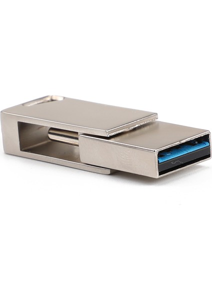 2 In 1 Tip-C USB 3.0 64 GB Kapasiteli U Disk Memory Stick Kalem Sürücü Usb3.0 Kalem Sürücüler Android Akıllı Telefon Tablet Pc Için Üçgen Delik (Yurt Dışından)
