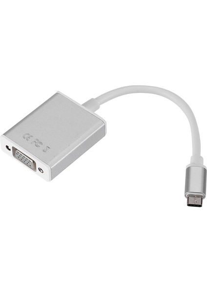 Type-C - VGA Adaptör Kablosu 1080P Usbc 3.1 - VGA Dönüştürücü Kablosu (Yurt Dışından)