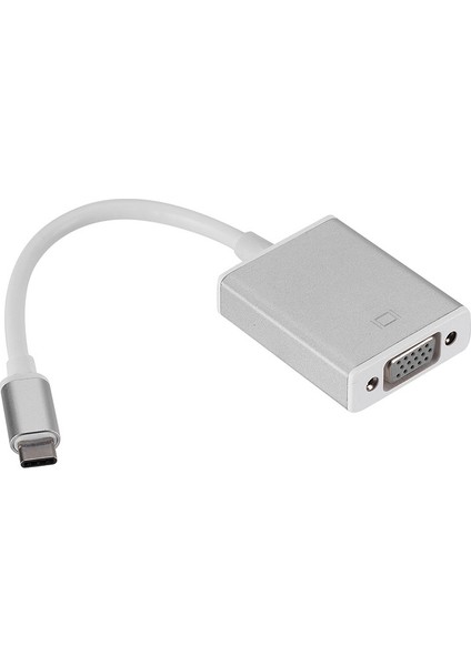 Type-C - VGA Adaptör Kablosu 1080P Usbc 3.1 - VGA Dönüştürücü Kablosu (Yurt Dışından)
