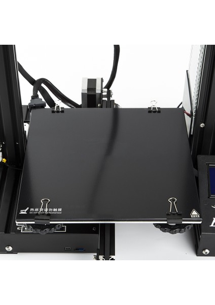 -3 3D Yazıcı Için 3D Ender3 Kalın Kendinden Yapışkanlı Yapı Yüzeyi Cam Plaka 235X235MM (Yurt Dışından) modelleri