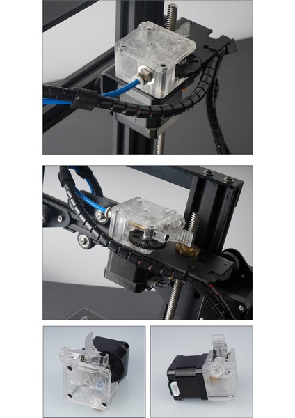 3D Yazıcı Aksesuarları Için Şeffaf Ekstruder Geliştirilmiş Versiyon V6 Evrensel 1.75MM Ekstruder (Motorsuz) (Yurt Dışından) fırsatları