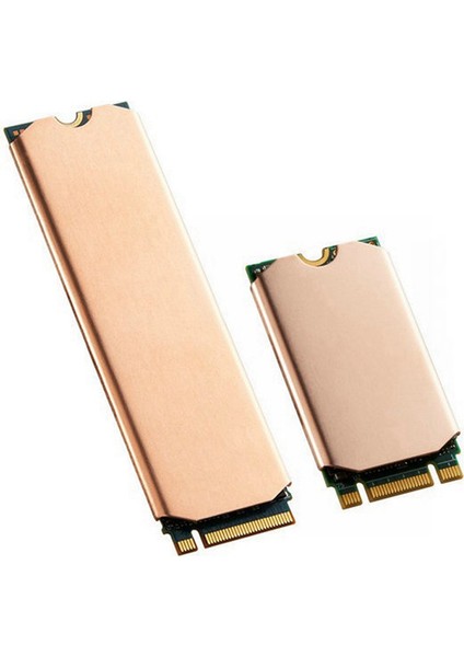 Bakır M.2 SSD Soğutucu Sabit Disk Soğutucu ile Termal Katı Hal Disk Radyatör 0.5mm M.2 2242 Nvme Ssd, TN42 (Yurt Dışından)