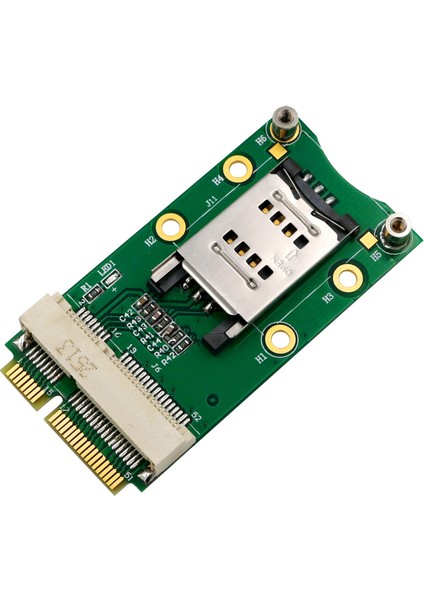 Mini Pcı-E Express Pcı-E Adaptörüne Yuvası ile 3g/4g Wwan Lte Gps Kartı Masaüstü Dizüstü Bilgisayar (Yurt Dışından)