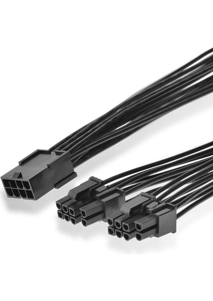 8 Adet 8 Pin Pcı-E - 2 Pcı-E 8 Pin (6+ 2)Pin Güç Kablosu, Splitter Pcı Express Grafik Kartı Konektörü Pc Güç Kablosu (Yurt Dışından)
