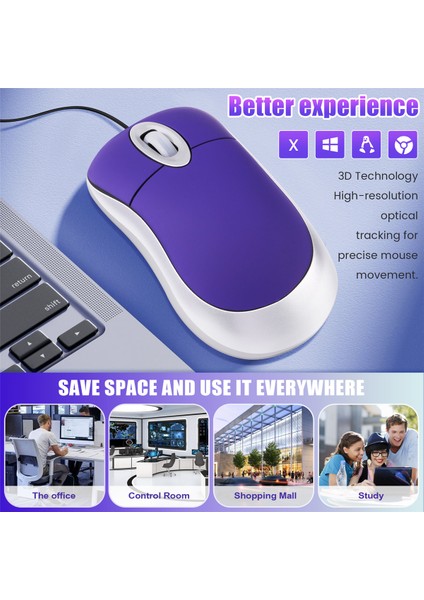 Mini USB Kablolu Fare Geri Çekilebilir Minik Küçük Fare 1600 Dpı Optik Kompakt Seyahat Fareleri Windows 98 2000 Xp Vista Sürümü (Yurt Dışından) indirimleri