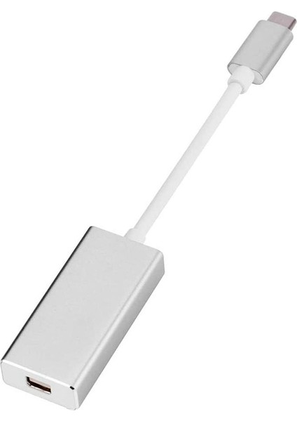 Usb3.1 Type-C - Mini Display Port Dp Adaptörü, Usb-C - Mini Dp Dönüştürücü USB Type-C Erkek Konnektör, Kitap Için (Yurt Dışından)