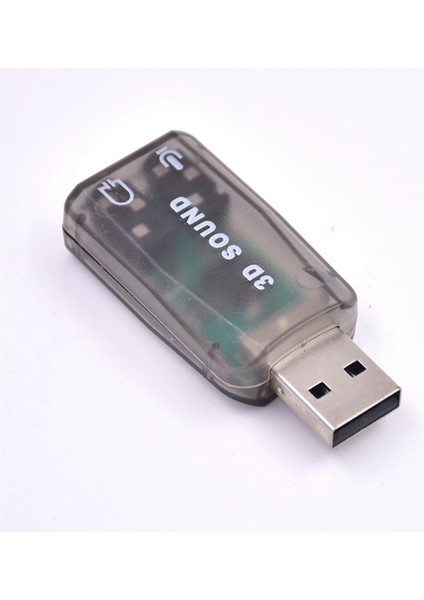 USB Ses Kartı Harici Ses Kartı USB 3.5mm Stereo Ses Adaptörü Için Win 7 8 Android Hoparlör Dizüstü Bilgisayar Kulaklığı Kahverengi (Yurt Dışından) modelleri