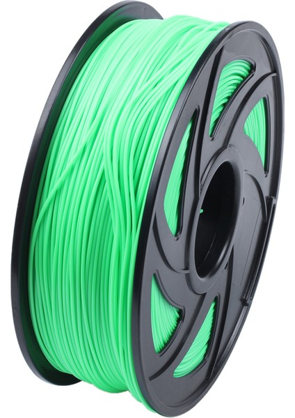 Abs Filament 3D Yazıcı Malzemesi Abs Filament 1.75MM Çap Baskı Malzemesi Temini 3D Yazıcılar 1kg（2.2lb）/ Makara（floresan Yeşil） (Yurt Dışından)