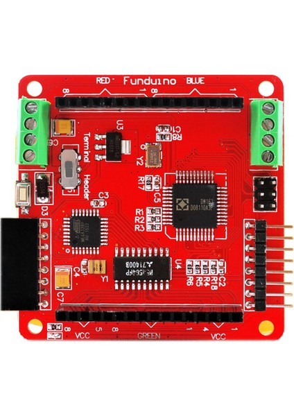 Rgb Dot Sürücü Kartı Tam Renkli Donanım Desteği Urat ve Iıc Iletişim Modu (Yurt Dışından)