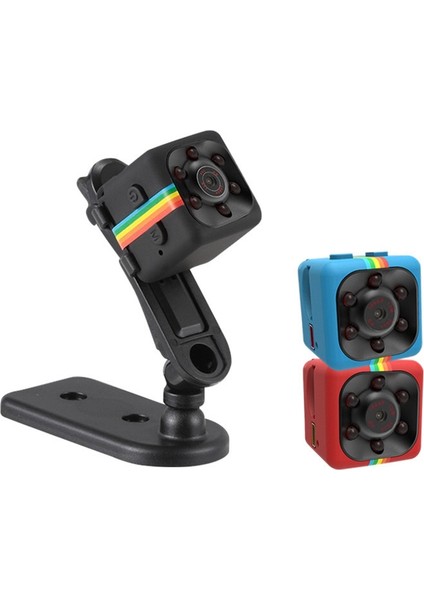 Mini Açık Kamera Hd 1080P Dvr 32GTF Kızılötesi Gece Görüş Ultra Geniş Açı Hareket Algılama Dv Spor Kamera, Kırmızı (Yurt Dışından) fırsatları