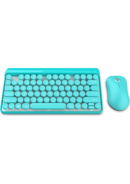 L100 2.4g Ince Optik Kablosuz Klavye ve Fare Mini Multimedya Klavye Fare Kombinasyonu Pc Dizüstü Bilgisayar Için Set (Mavi) (Yurt Dışından) indirimleri