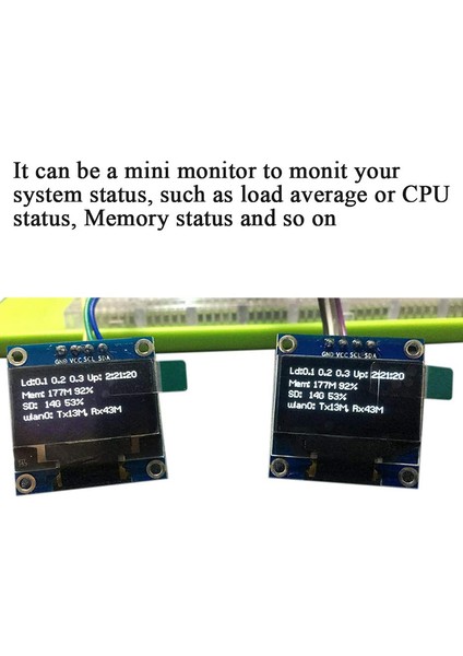 5 Adet 0.96 Inç OLED Modülü 128X64 Beyaz Sürücü Iıc Seri Ekran Devre Kartı Modülü, Beagle Kemik Siyah (Yurt Dışından) fırsatları