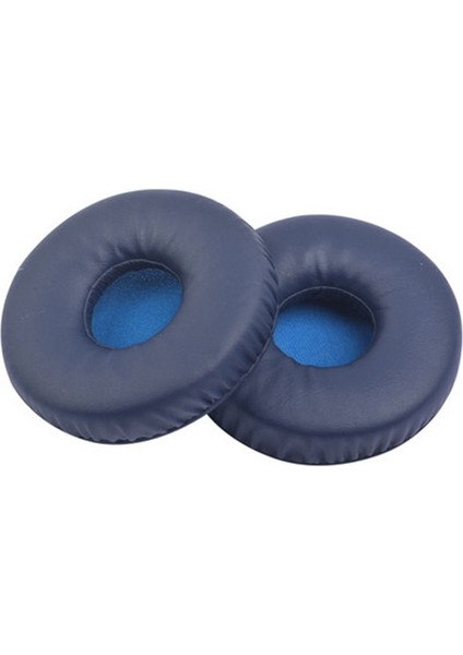 Kulak Pedleri Değiştirilebilir Kulaklık Aksesuarları WH-XB700 Bluetooth Kulaklık Kolu 75MM Kol Koyu Mavi Için Uygun (Yurt Dışından)