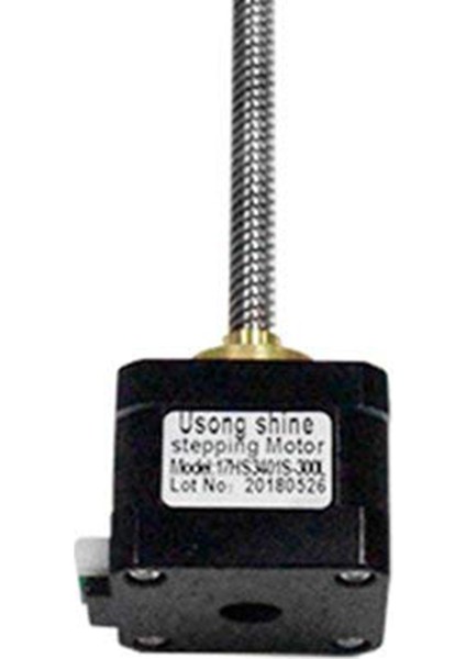 3D Step Motor Sürücüsü NEMA17 Step Motorlar T8 Kurşun Vida 8mm 300MM 42 Motor 42BYGH Vida 3D Motor 17HS3401S-300L (Yurt Dışından)