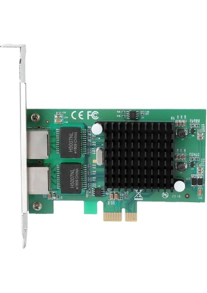 82575 Pci-E X1 2 Bağlantı Noktalı Gigabit Ethernet Sunucu Adaptörü Ağ Kartı Pc Için (Yurt Dışından)