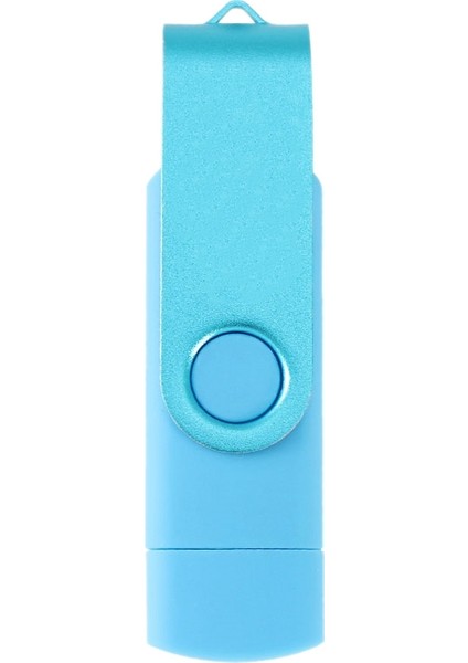 Flash Disk, Oksitlenmiş Klips (Usb+Tip C) 3.0 64GB Android Cihaz/pc/tablet/(Mavi) Için Flash Bellek U Disk (Yurt Dışından)