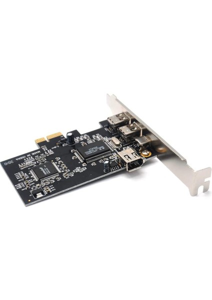 Pcıe 3 Bağlantı Noktalı 1394A Firewire Genişletme Kartı, Pcı Express 1x - Masaüstü Bilgisayar Için Ieee 1394 Adaptör Denetleyicisi, Dv Bağlantısı (Yurt Dışından)