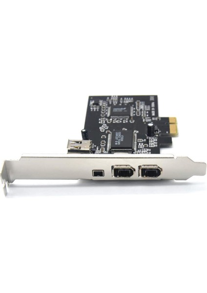Pcıe 3 Bağlantı Noktalı 1394A Firewire Genişletme Kartı, Pcı Express 1x - Masaüstü Bilgisayar Için Ieee 1394 Adaptör Denetleyicisi, Dv Bağlantısı (Yurt Dışından)