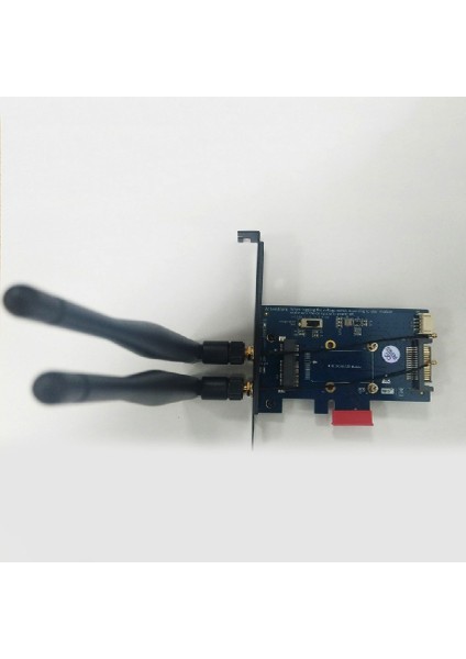 3g/4g/lte ve Wifi Için Yuvalı Mini Pcı-E Pcı Express - Pcı-E 1x Adaptörü (Yurt Dışından)