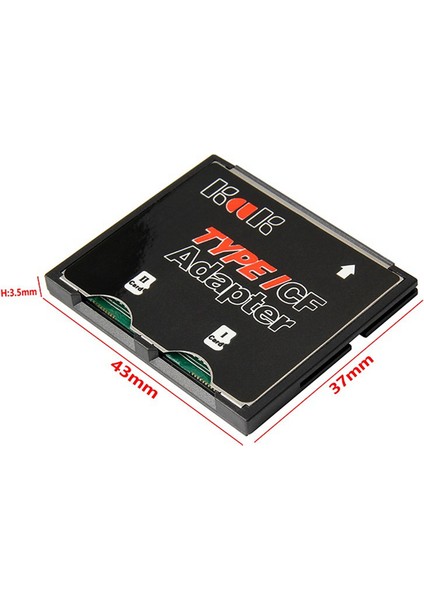 Hafıza Kartı Adaptörü Tek Bağlantı Noktalı Sdhc Sdxc Tf Kamera Tip I Kart Dönüştürücü Için Kart Adaptörüne (Yurt Dışından)