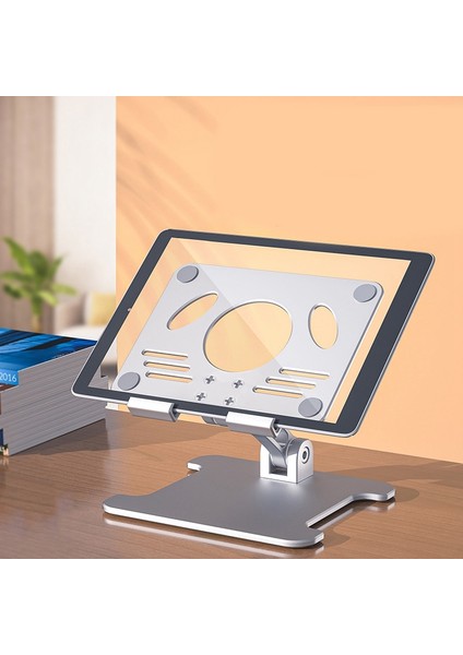 Çift Eksen Tasarımlı Masaüstü Tablet Bilgisayar Standı, Yükseklik/açı Ayarlı, Tablet Bilgisayar Çizim Standı (Gümüş) (Yurt Dışından) modelleri
