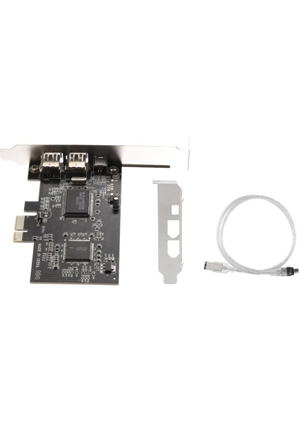 Pcı-E Pcı Express Firewire Kartı, Firewire Kablolu Ieee 1394 Denetleyici Kartı, Video, Ses Iletimi Vb. Için (Yurt Dışından)