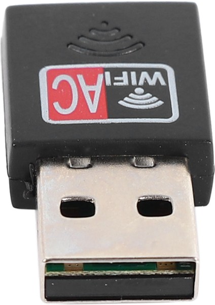 USB Wifi Adaptörü 600 Mbps Kablosuz Ağ Kartı Ethernet Antena Wifi Alıcısı USB Lan Ac Dual Band 2.4g 5 Ghz Pc Wi-Fi Dongle (Yurt Dışından)