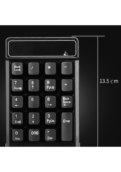 Mini 2.4g Kablosuz Numara Tuş Takımı 19 Tuşları Dijital Sayısal Klavye Dizüstü Pc Bilgisayar Için Finans/muhasebe/finans (Yurt Dışından)