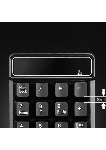 Mini 2.4g Kablosuz Numara Tuş Takımı 19 Tuşları Dijital Sayısal Klavye Dizüstü Pc Bilgisayar Için Finans/muhasebe/finans (Yurt Dışından)